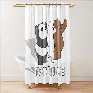 We Bare Bears - Tote Life Shower Curtain