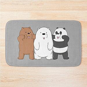 We Bare Bears Panels  Bath Mat