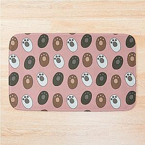 We Bare Bears - Paws Pattern Bath Mat