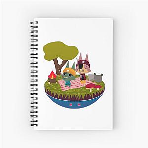 Webfishing Character Scene Spiral Notebook