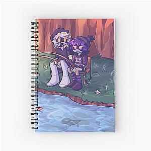 nuzi webfishing Spiral Notebook