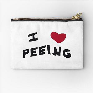 I HEART PEEING Webfishing Hat Zipper Pouch