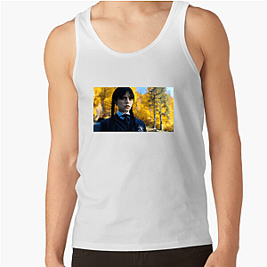 Wednesday My Favorite Color Is Black Wednesday Tank Tops