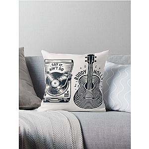 weezer buddy holly say it ain't so Throw Pillow