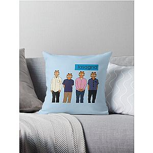 Weezer Garfield   Throw Pillow