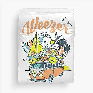 "Blending Beats: weezer The Rise of Pop-Country Bands" Duvet Cover