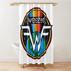 "Blending Beats: The weezer Rise of Pop-Country Bands" Shower Curtain