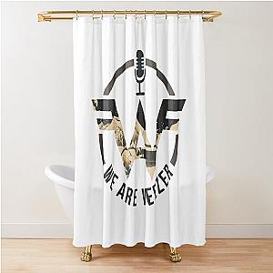 "Blending Beats: The Rise of Pop- weezer Country Bands" Shower Curtain