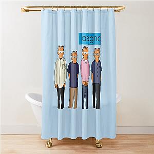 Weezer Garfield   Shower Curtain