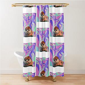 Carl Weezer “art”   Shower Curtain