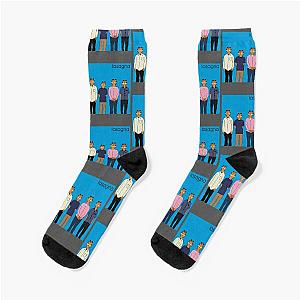 Weezer Garfield   Socks