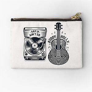 weezer buddy holly say it ain't so Zipper Pouch