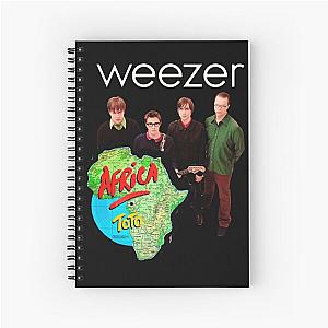 "Blending Beats: The Rise of Pop-Country weezer Bands" Spiral Notebook