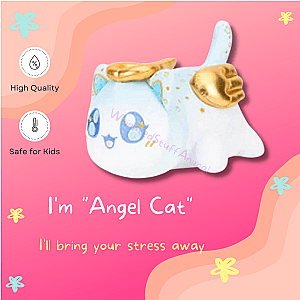 Angel Mews Cute Cat Plush Soft Toy