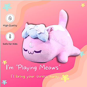 Playing Game Meows Cat Plush Soft Toy