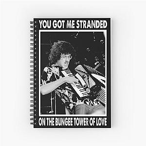 You Got Me Stranded On The Bungee Tower Of Love - "Weird Al" Arts Yankovic Spiral Notebook