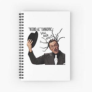 Classic Weird Al Yankovic Bad Hair Day Spiral Notebook