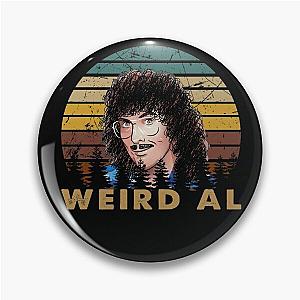 Vintage Weird Al Arts Yankovic - Weird Al Design Pin