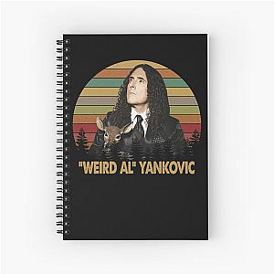 Mens My Favorite Weird Al Yankovic Vinunicorn Cute Gifts Spiral Notebook