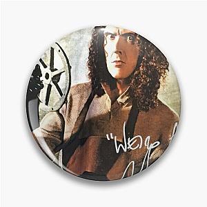 Vintage Weird Al Yankovic Music Band Cotton Black Pin