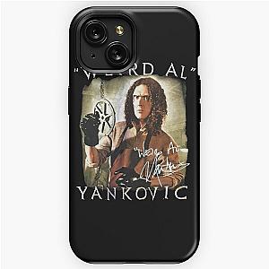 Vintage Weird Al Yankovic Music Band Cotton Black iPhone Tough Case