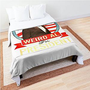 For Mens Womens Weird Al For President Gifts For Fan Comforter