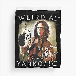 Vintage Weird Al Yankovic Music Band Cotton Black Duvet Cover