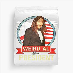 For Mens Womens Weird Al For President Gifts For Fan Duvet Cover