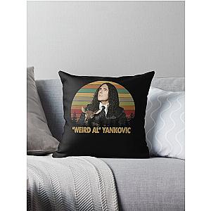 Mens My Favorite Weird Al Yankovic Vinunicorn Cute Gifts Throw Pillow