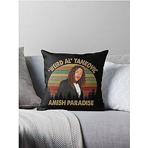 Vintage Weird AL Yankovic Amish Paradise Throw Pillow