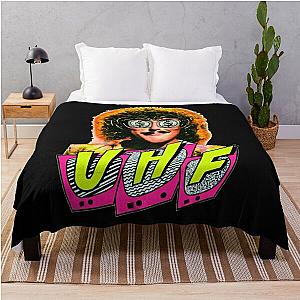 UHF Weird Al 1989 Throw Blanket