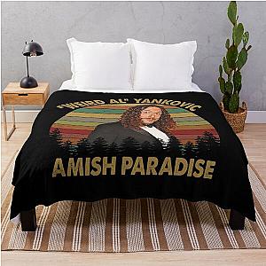 Vintage Weird AL Yankovic Amish Paradise Throw Blanket