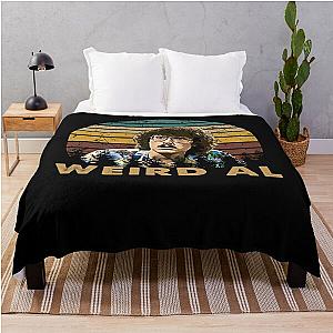 Vintage Weird Al Arts Yankovic Throw Blanket