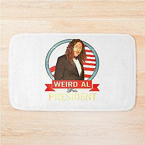 For Mens Womens Weird Al For President Gifts For Fan Bath Mat