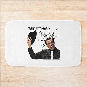 Classic Weird Al Yankovic Bad Hair Day Bath Mat