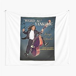 Vintage Photograp Weird Al 1 Tour 2019 Yankovic 18 Gifts Music Fan Tapestry