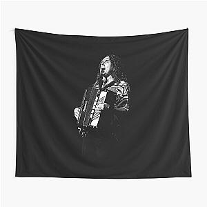 Art Classic Weird Al Yankovic White Stencil Tapestry