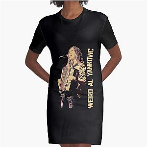 Women Men Weird Al Yankovic Music Awesome For Movie Fan Graphic T-Shirt Dress