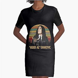 Mens My Favorite Weird Al Yankovic Vinunicorn Cute Gifts Graphic T-Shirt Dress