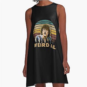 Day Gift For Weird Al Arts Yankovic Cool Gifts A-Line Dress