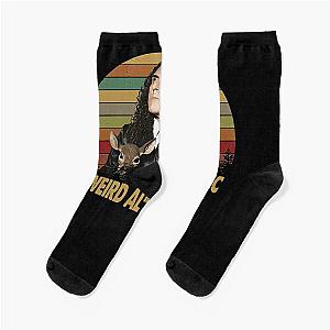 Mens My Favorite Weird Al Yankovic Vinunicorn Cute Gifts Socks