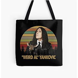 Vintage Weird AL Yankovic Vinunicorn All Over Print Tote Bag