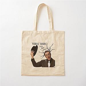 Classic Weird Al Yankovic Bad Hair Day Cotton Tote Bag