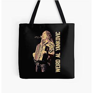 Women Men Weird Al Yankovic Music Awesome For Movie Fan All Over Print Tote Bag