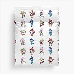 Mairimashita! Iruma-kun Chibis Duvet Cover