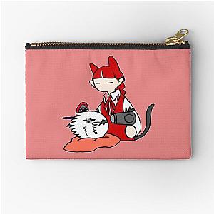 Eggie and Opera Chibi (Welcome to Demon School Iruma)   Zipper Pouch