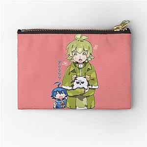 Cute Bars Robin and Eggie (Welcome to Demon School Iruma-kun)   Zipper Pouch