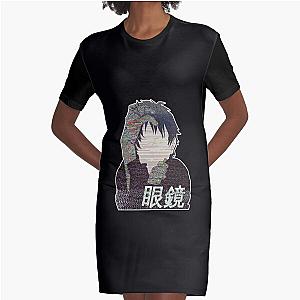 WELCOME TO THE NHK SAD JAPANESE ANIME AESTHETIC Graphic T-Shirt Dress