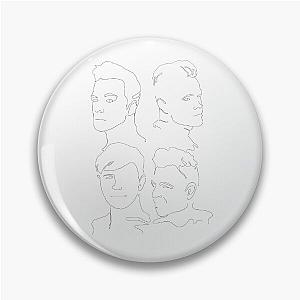 Westlife line-art Pin