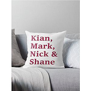 Westlife members Throw Pillow